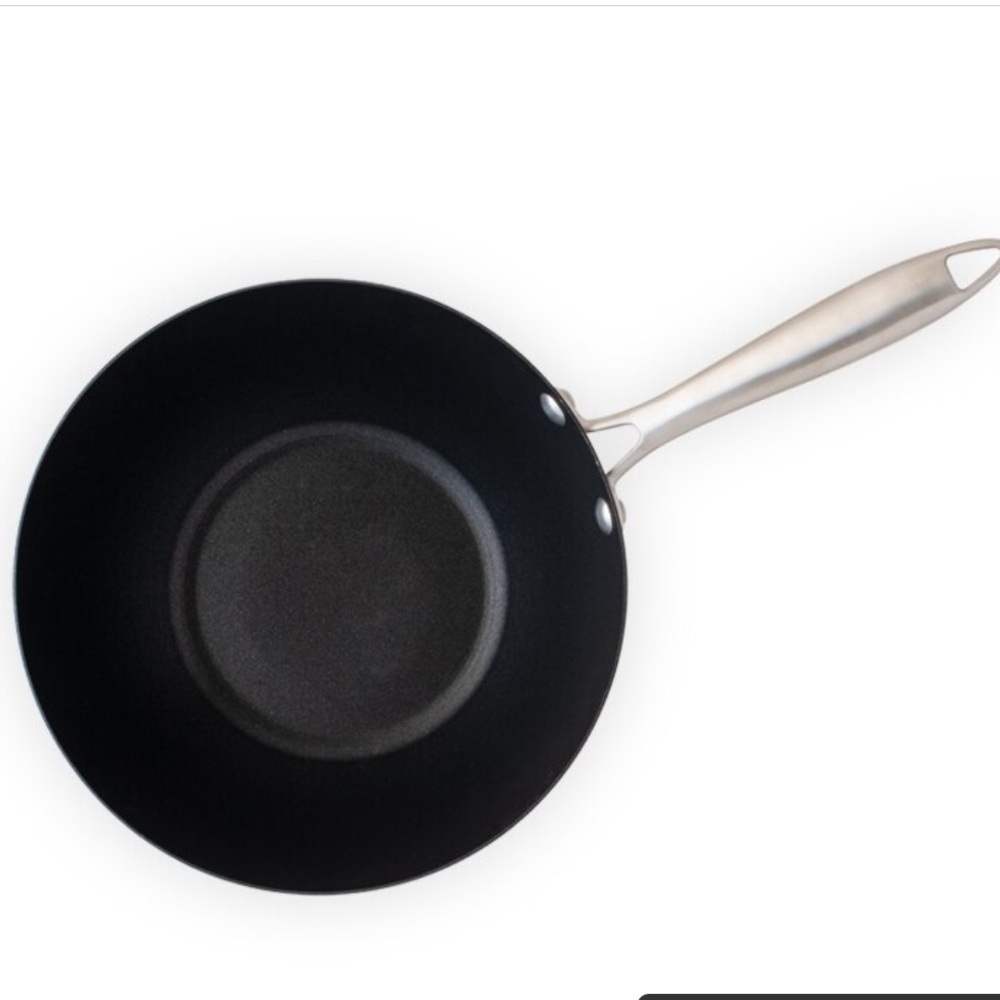 Nordicware 10 Inch Spun Wok like new- no scratches